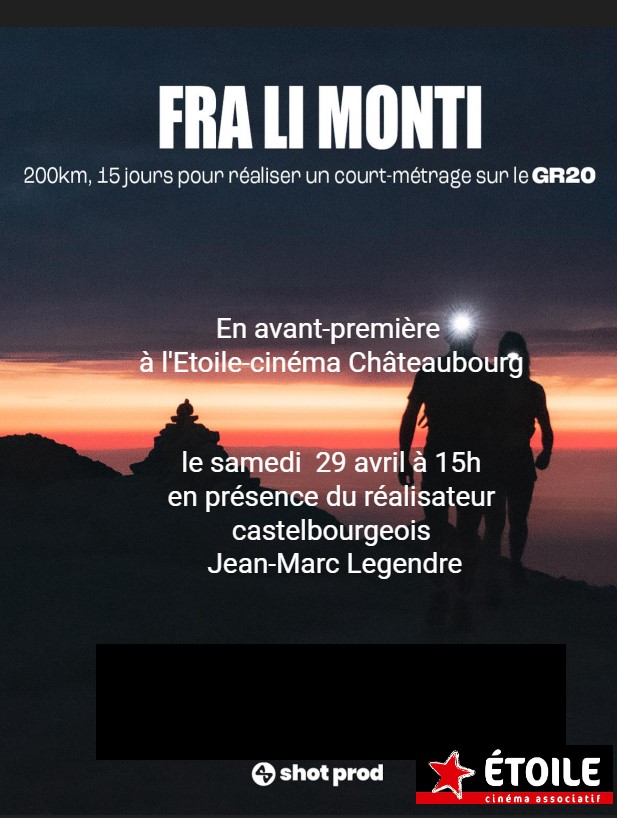 Un réalisateur CASTELBOURGEOIS pour un documentaire sur le GR20 Corse